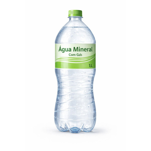 Água Mineral Com Gás 1l