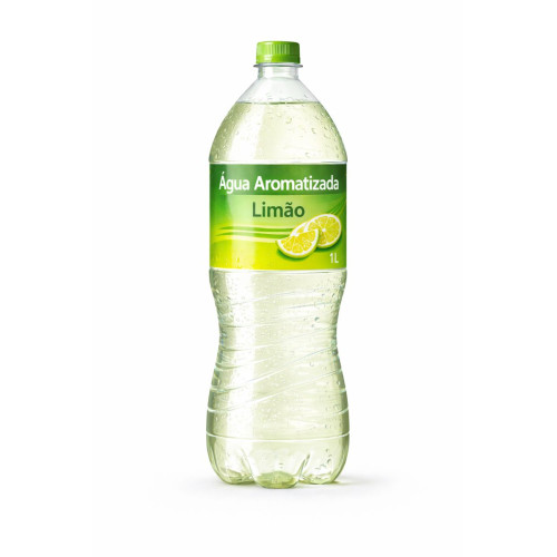 Água Mineral Aromatizada Limão 1l